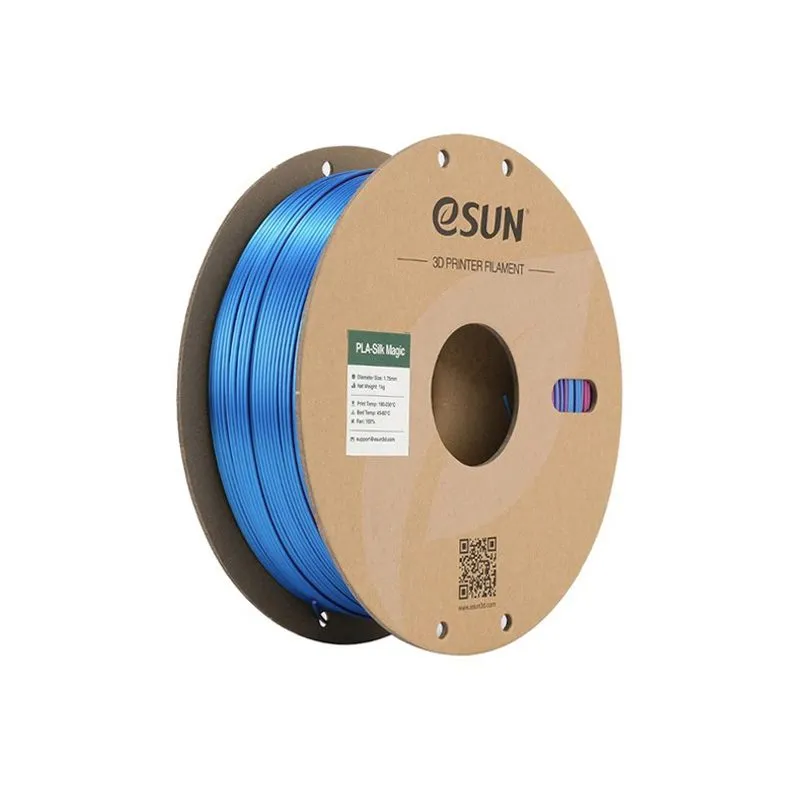 eSUN PLA-Silk Magic Red Blue 1.75mm Filament 1kg