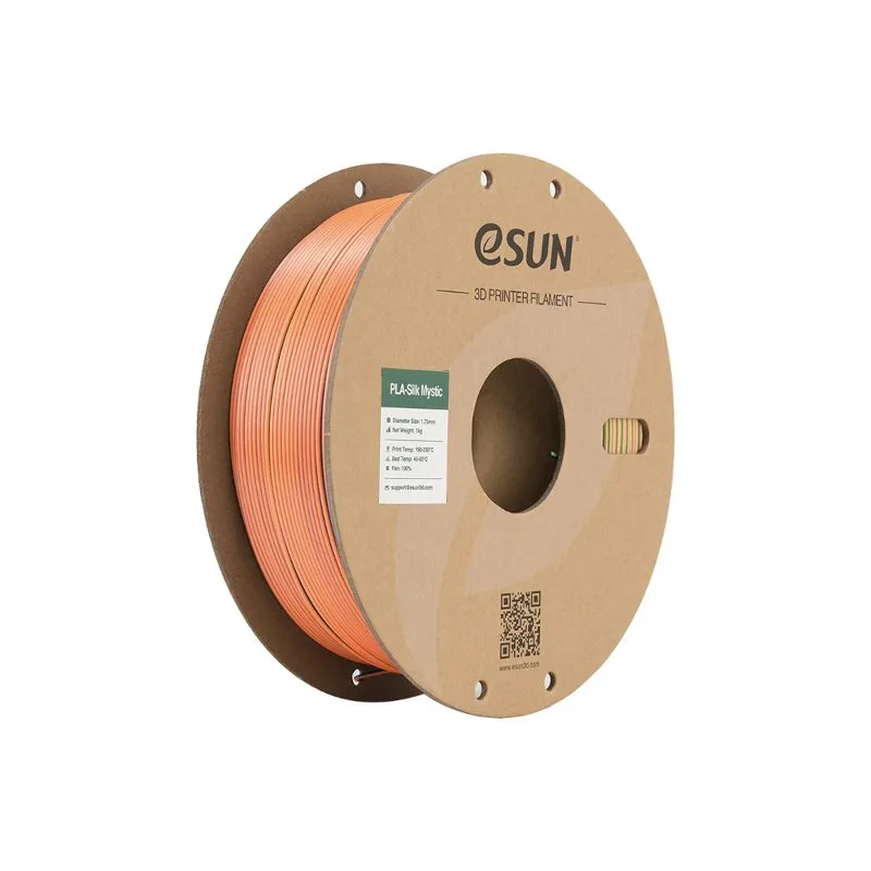 eSUN PLA-Silk Mystic Blue Orange Green 1.75mm Filament