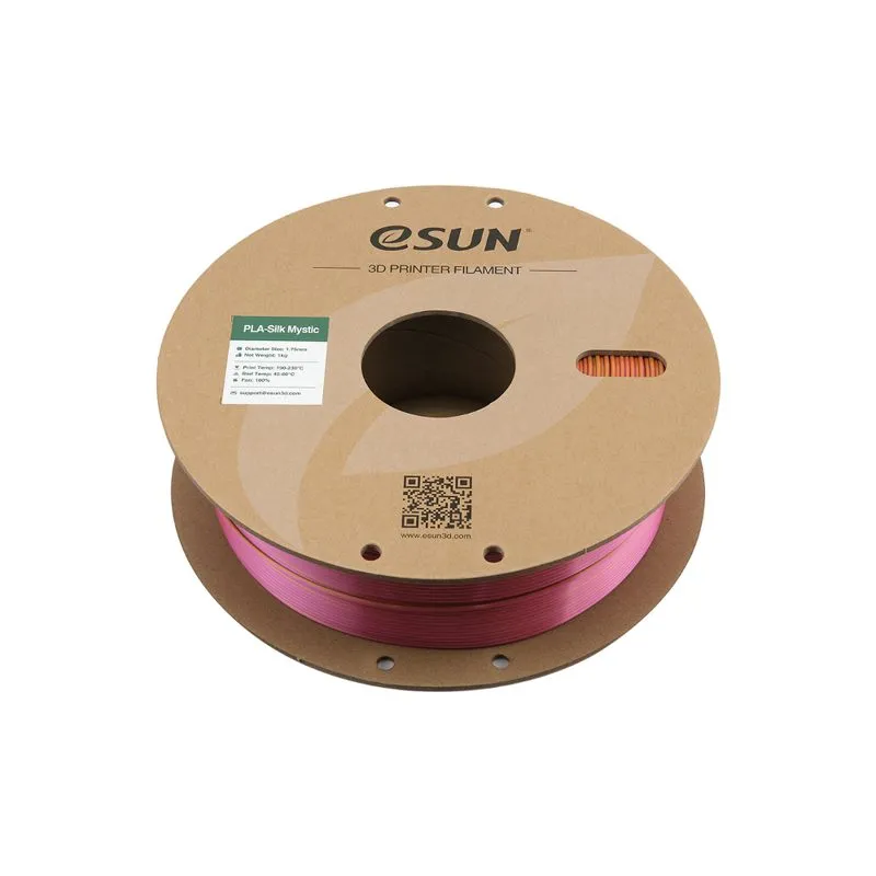 eSUN PLA-Silk Mystic Gold Red Green 1.75mm Filament - Image 2