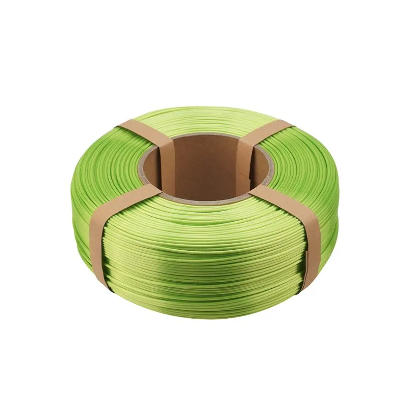 eSUN PLA-Silk Refill 1.75mm Filament - Lime - Image 2