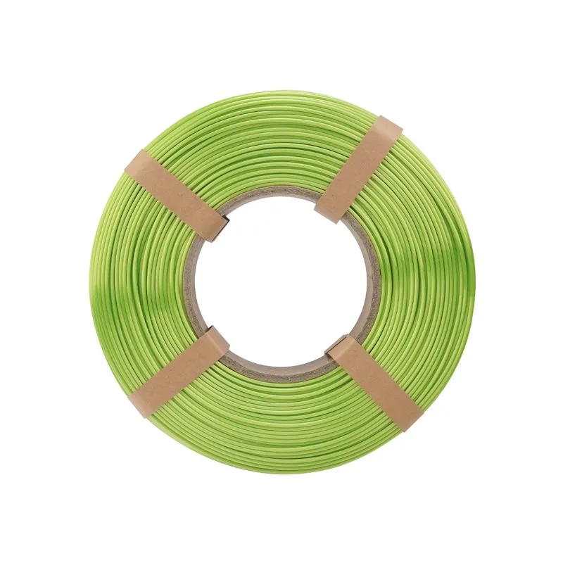 eSUN PLA-Silk Refill 1.75mm Filament - Lime - Image 4