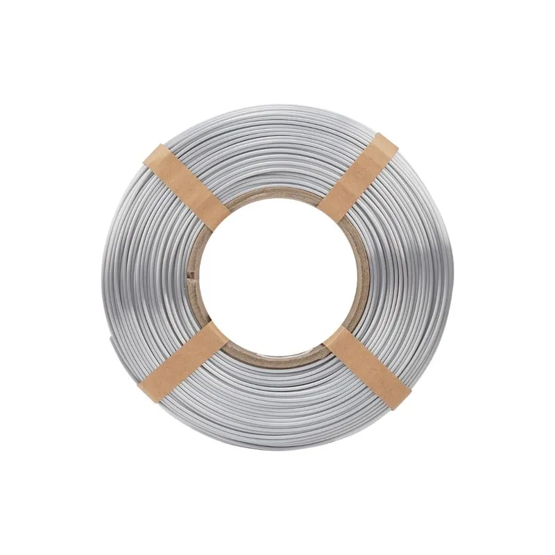 eSUN PLA-Silk Refill 1.75mm Filament - Silver - Image 2