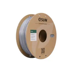 eSUN PLA+ Silver 1.75mm 3D Printer Filament Spool