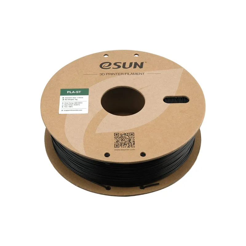 eSUN PLA-ST Black 1.75mm 3D Printing Filament - Image 2