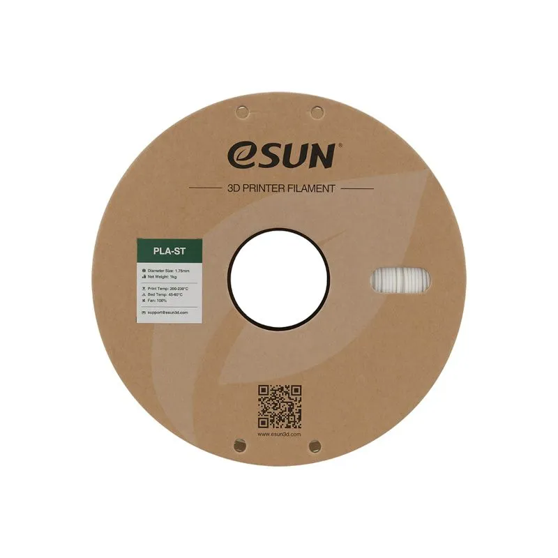 eSUN PLA-ST Filament, 1.75mm Natural, 1kg Spool - Image 4