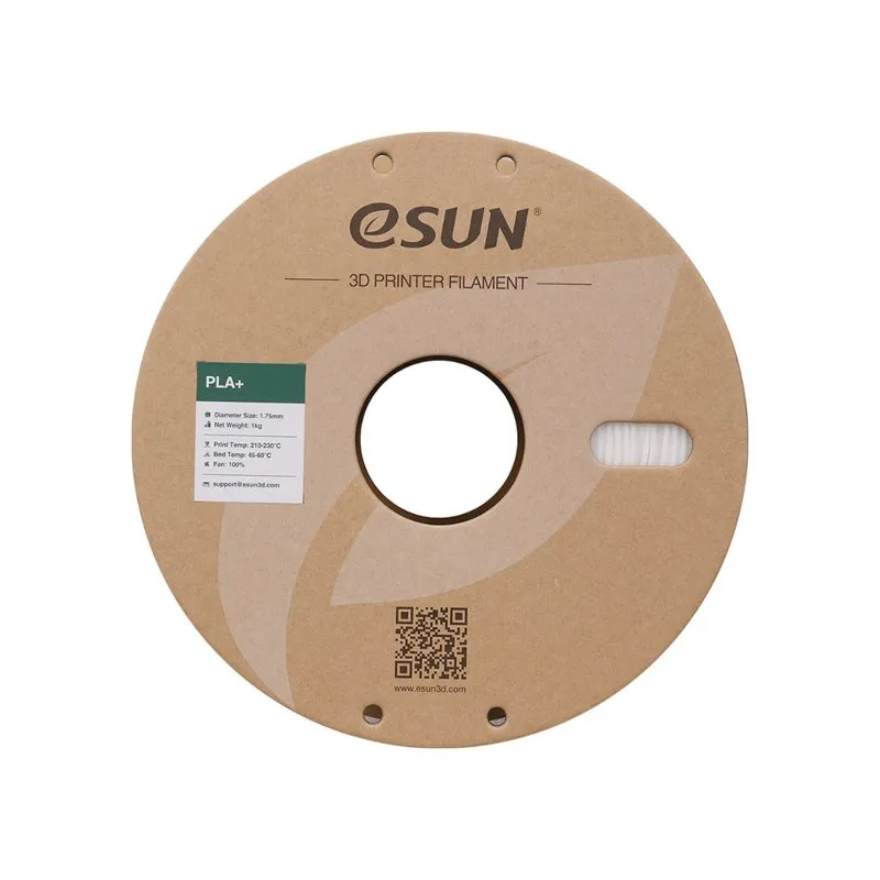 eSUN PLA+ White 1.75mm 3D Printer Filament - Image 2