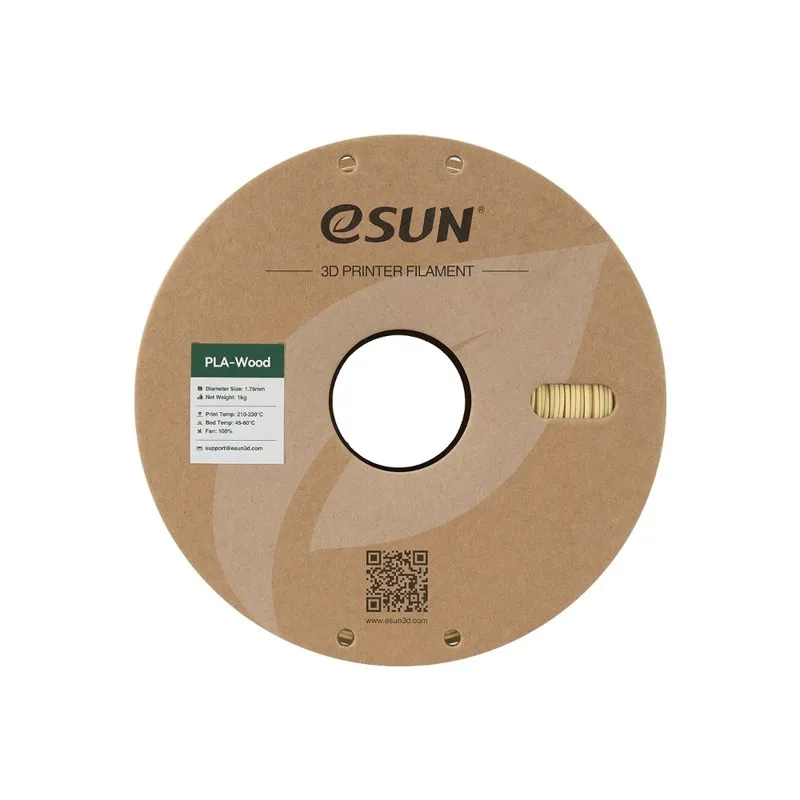 eSUN PLA Wood 1.75mm 3D Printer Filament Spool - Image 4
