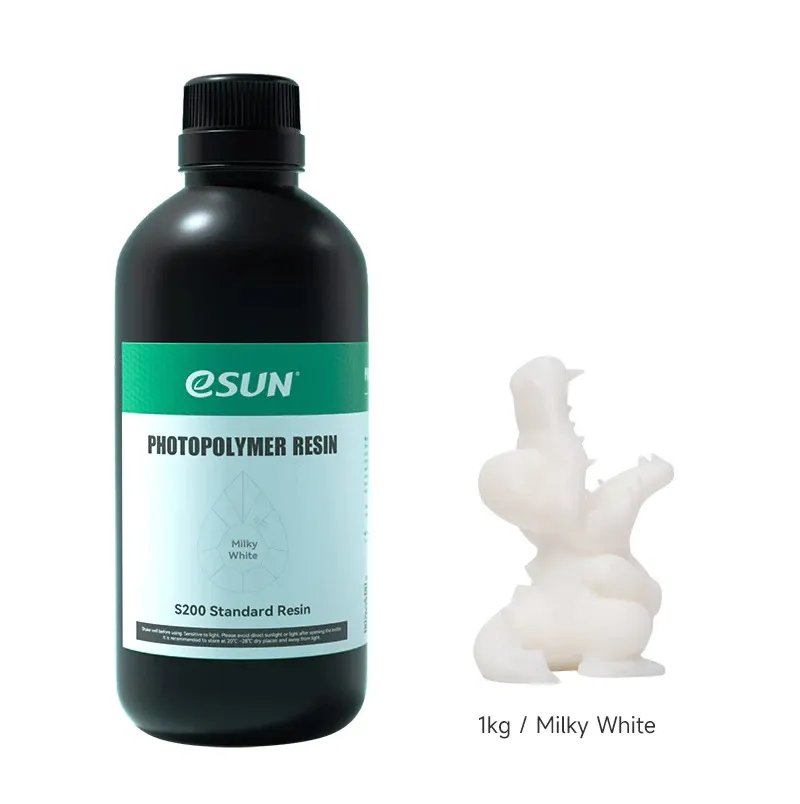 eSUN S200 Standard 405nm Resin - Milky White 1kg - Image 2