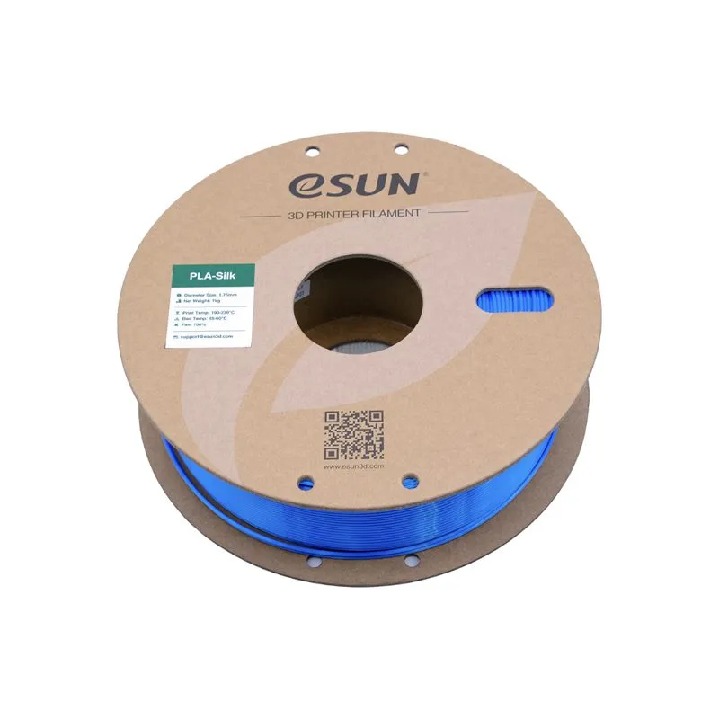 eSUN Silk PLA Blue 1.75mm 3D Printing Filament - Image 2