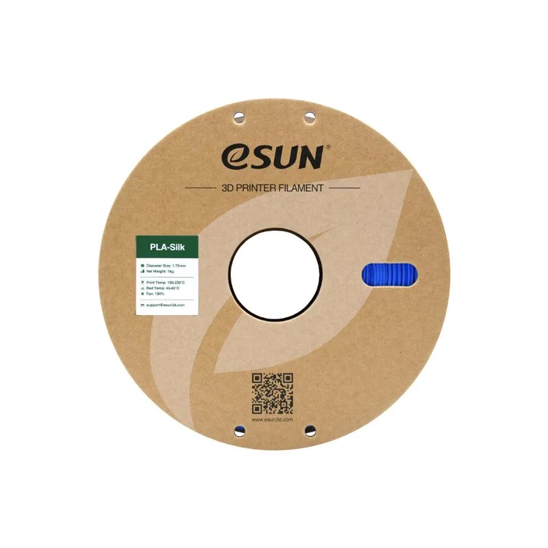 eSUN Silk PLA Blue 1.75mm 3D Printing Filament - Image 4