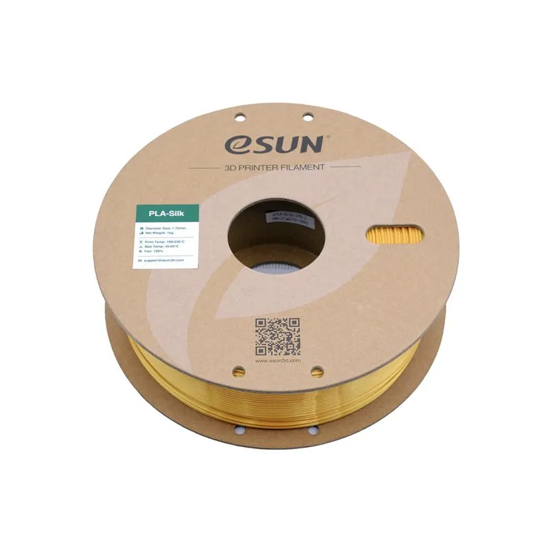 eSUN Silk PLA Filament Gold 1.75mm 1kg Spool - Image 2