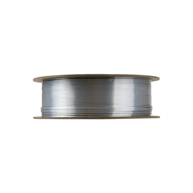 eSUN Silk PLA Filament - Silver - 1.75mm Spool - Image 3