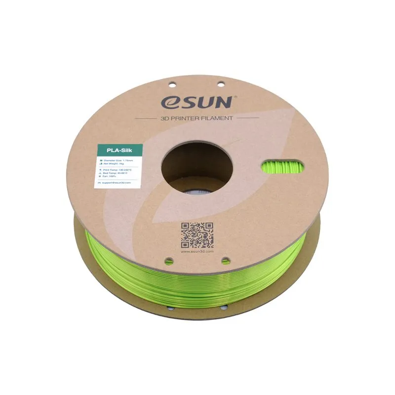 eSUN Silk PLA Lime 1.75mm 1kg 3D Printer Filament - Image 2