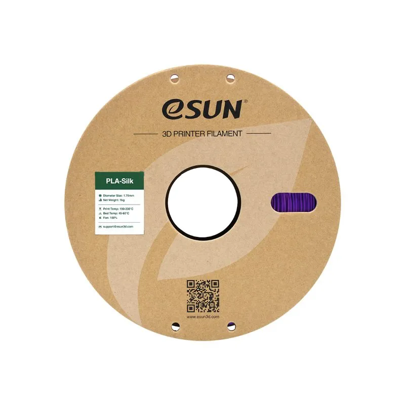 eSUN Silk-PLA Purple 1.75mm Filament Spool 1kg - Image 4
