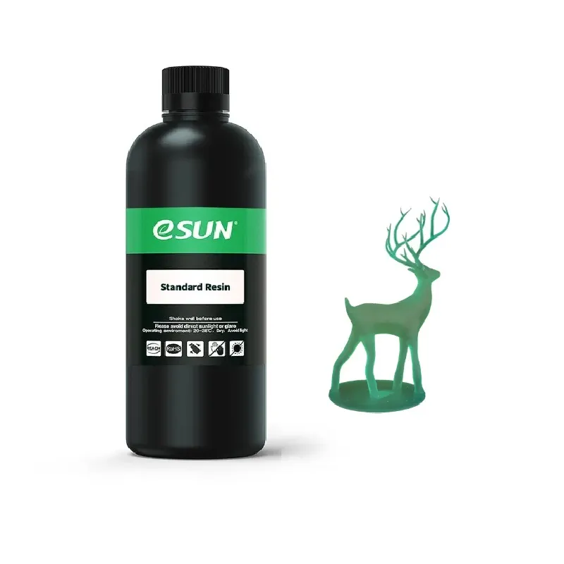 eSUN Standard 405nm UV Resin - Green 1kg - Image 2