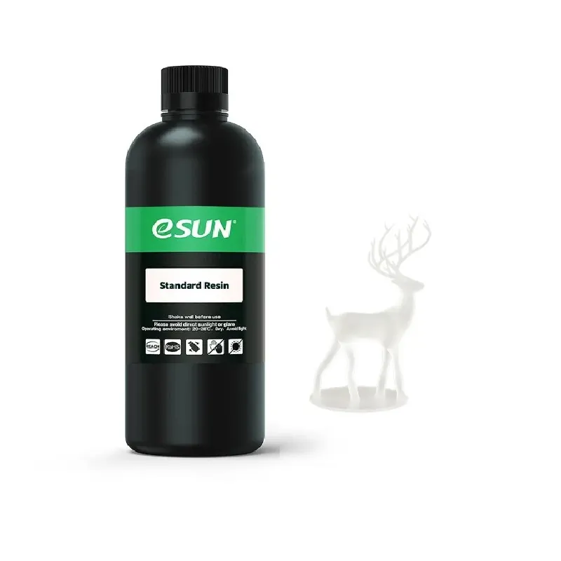 eSUN Standard Clear 3D Printer Resin 1kg - Image 2