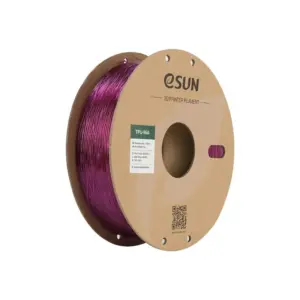 eSUN TPU-95A 1.75mm Transparent Purple Flexible Filament 1kg