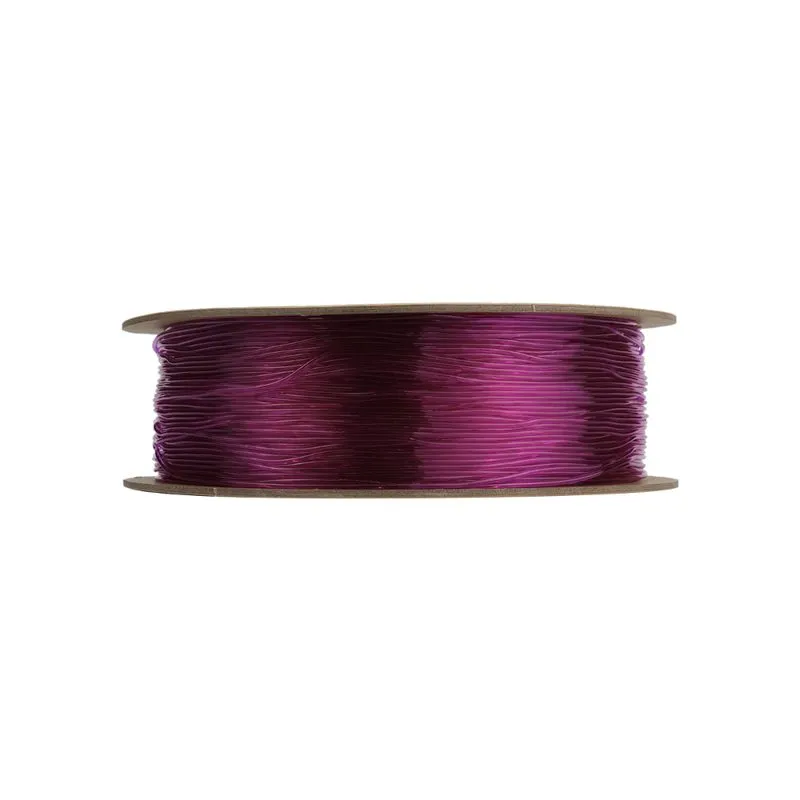 eSUN TPU-95A 1.75mm Transparent Purple Flexible Filament 1kg - Image 3