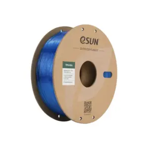 eSUN TPU-95A Transparent Blue 1.75mm Flexible Filament Spool