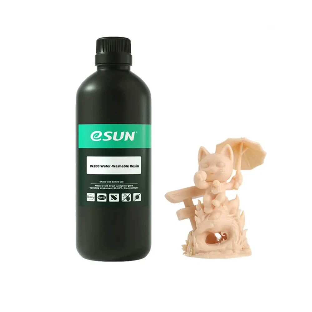 eSUN W200 Water-Washable Resin - Beige 1kg - Image 2