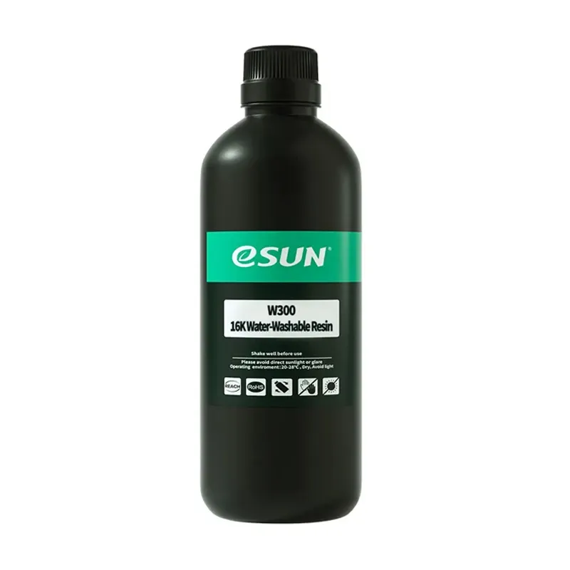 eSUN W300 16K Water-Washable Resin, Black, 1kg