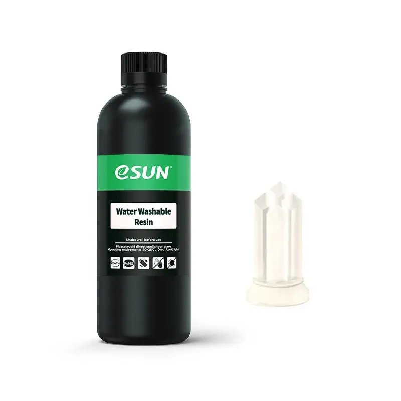 eSUN Water Washable Resin, Clear 0.5kg - Image 2
