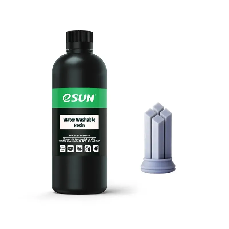 eSUN Water Washable Resin Grey 0.5kg for LCD/DLP - Image 2