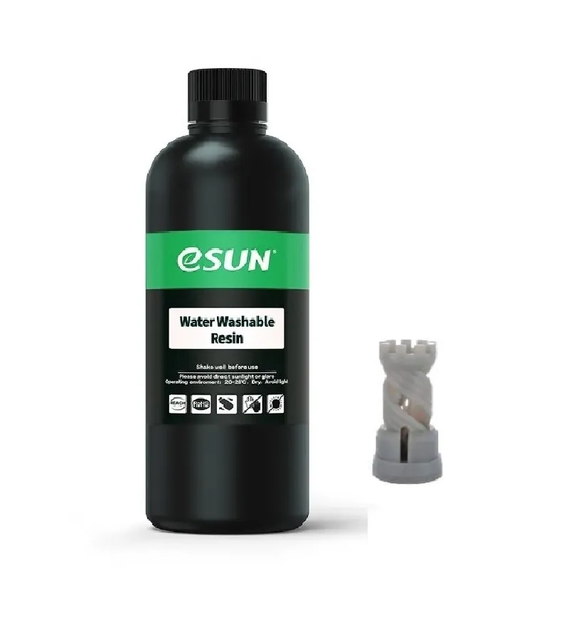 eSUN Water Washable Resin - Light Gray 0.5kg - Image 2