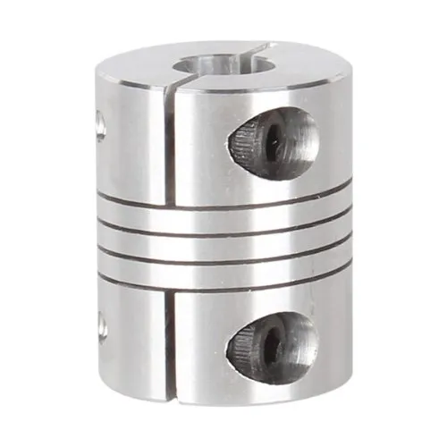 Flexible Aluminum Shaft Coupling - 25x32mm, 5x8mm Bore - Image 3