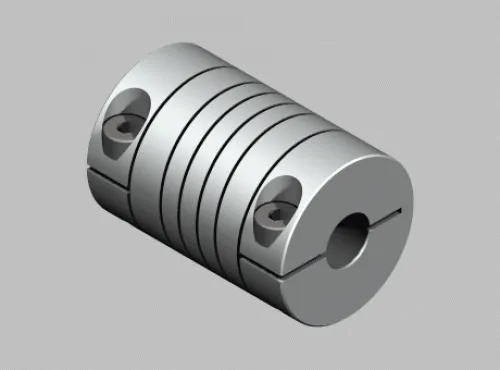 Flexible Shaft Coupling 25x32mm, 6x8mm Bore (ZRB-25x32) - Image 3
