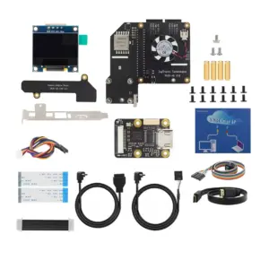 Geekworm KVM-A8 PCIe Kit for Raspberry Pi 4B KVM-Over-IP