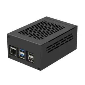 Geekworm P579 Raspberry Pi 5 PCIe NVMe Metal Case