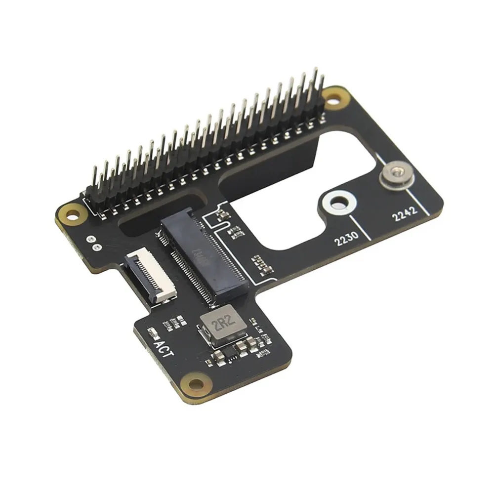 Geekworm X1000 PCIe to M.2 NVMe SSD HAT for Raspberry Pi 5