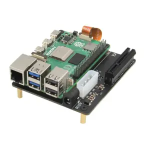 Geekworm X1010 PCIe x4 Expansion Board for Raspberry Pi 5