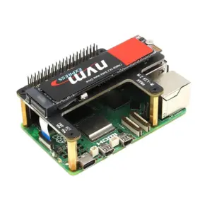 Geekworm X1015 PCIe to M.2 NVMe SSD HAT for Raspberry Pi 5