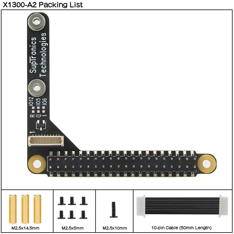 Geekworm X1300-A2 I2S HDMI Audio Board for X1300/X630 - Image 2