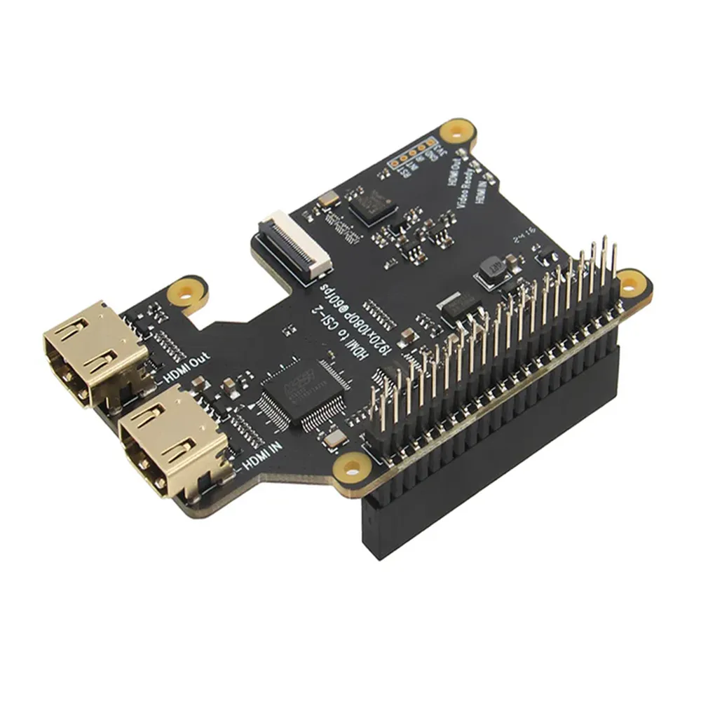Geekworm X1301 HDMI to CSI-2 Shield for Raspberry Pi 5/4B/3B+/3B