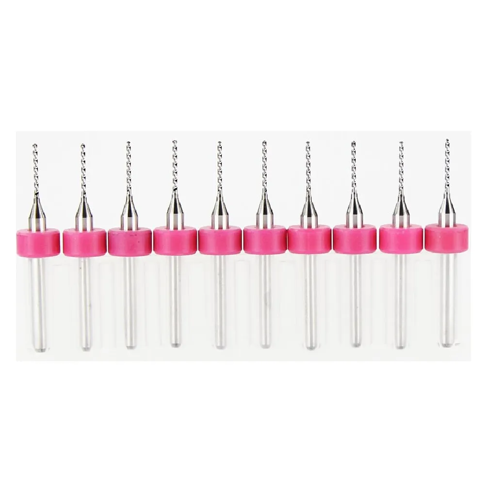 Generic 0.8mm Nozzle Cleaning Drill Bit Set (10 Pcs) - Image 2