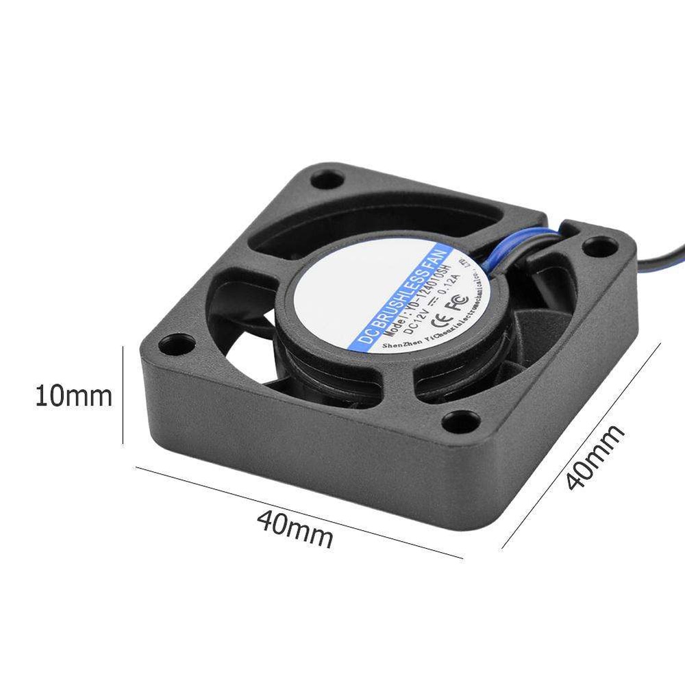Generic 12V 4010 Cooling Fan for 3D Printer Extruders - Image 3