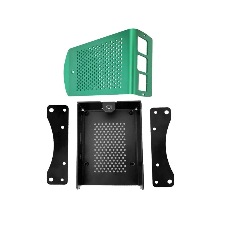 Green Aluminum Case for Raspberry Pi 3B+/3B - Image 3