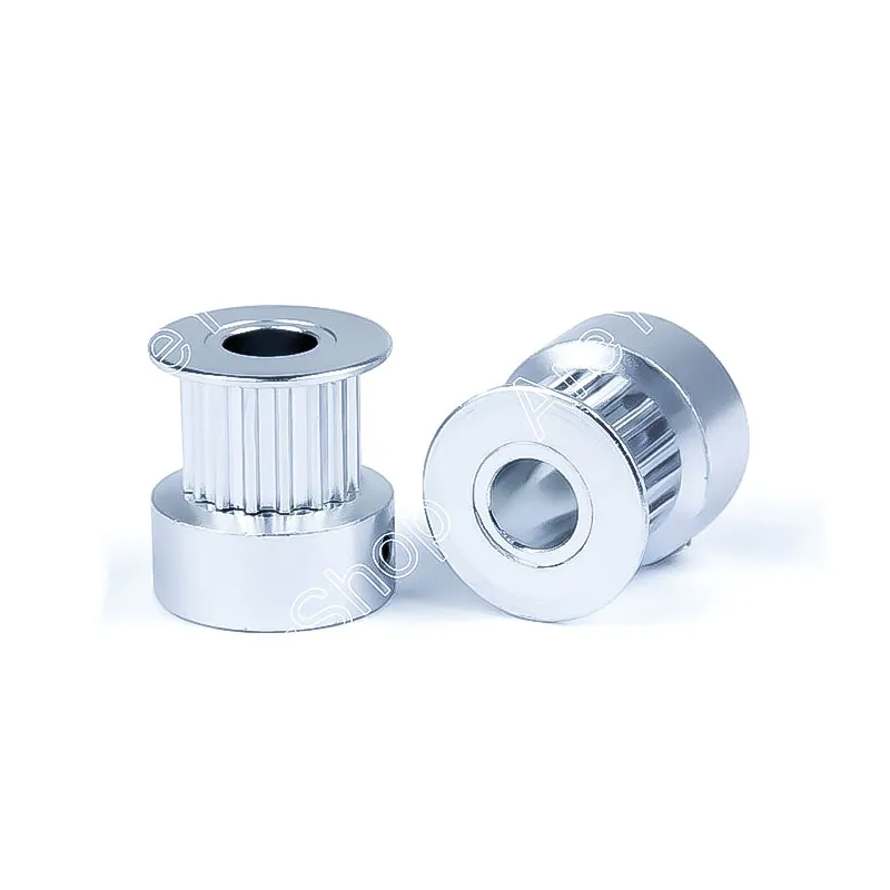 GT2 16-Tooth Aluminum Timing Pulley (5mm Bore) - 2-Pack - Image 2