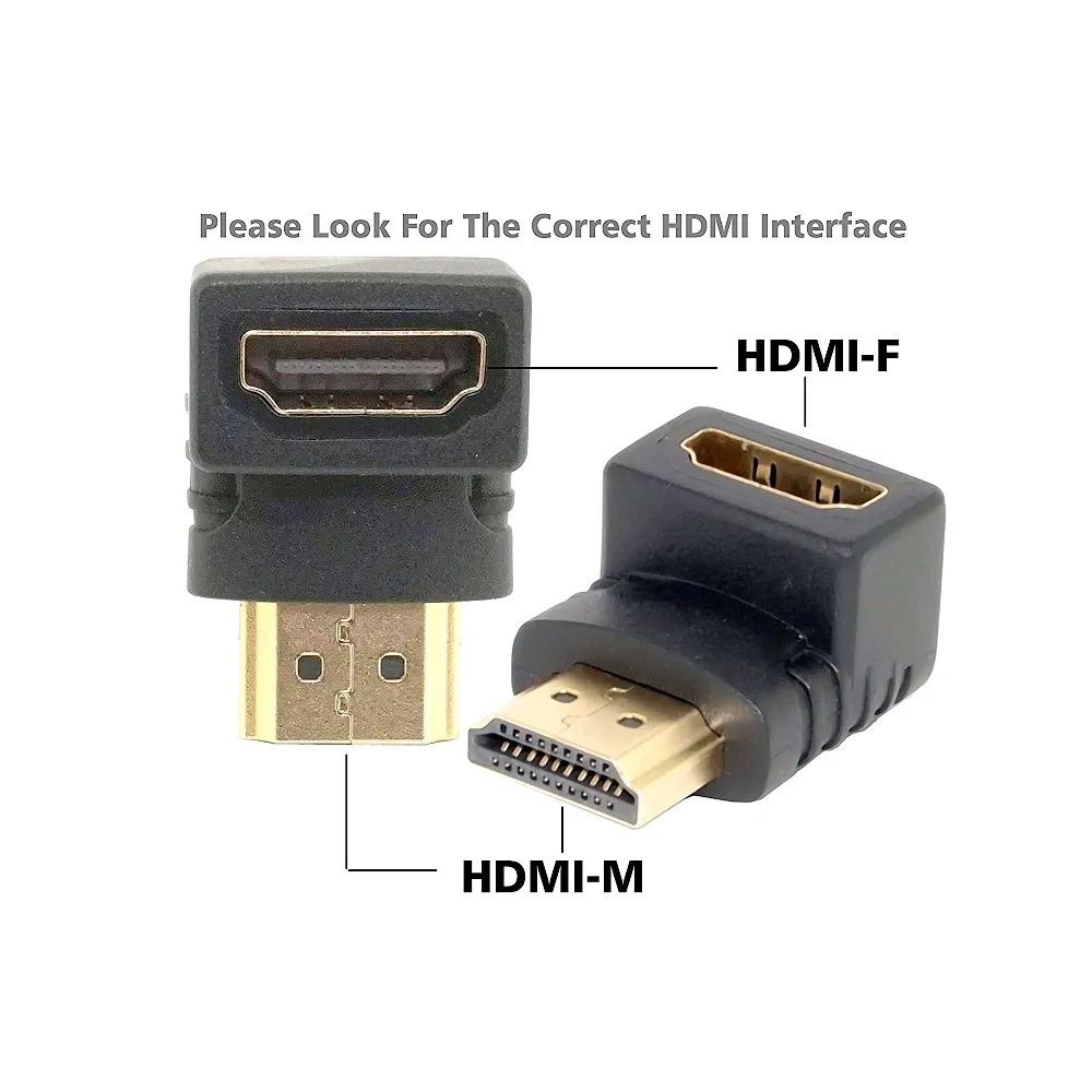 HDMI Right Angle Adapter F-M for Raspberry Pi 3 - Image 3