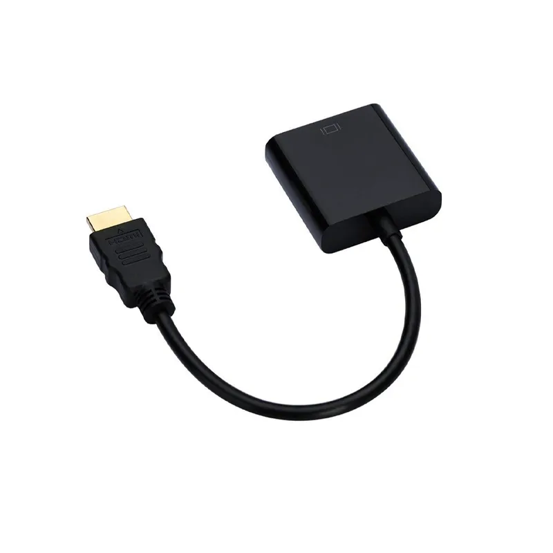 HDMI to VGA Adapter (Black) with Ag6200 Chip - Image 2