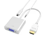 HDMI to VGA Adapter with AUX & USB Power Input