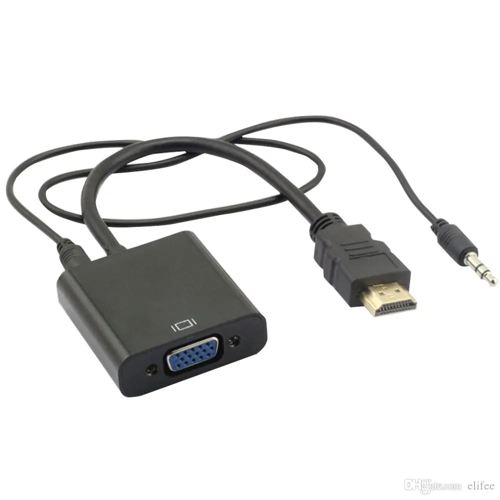 HDMI to VGA Converter with 3.5mm Audio Out