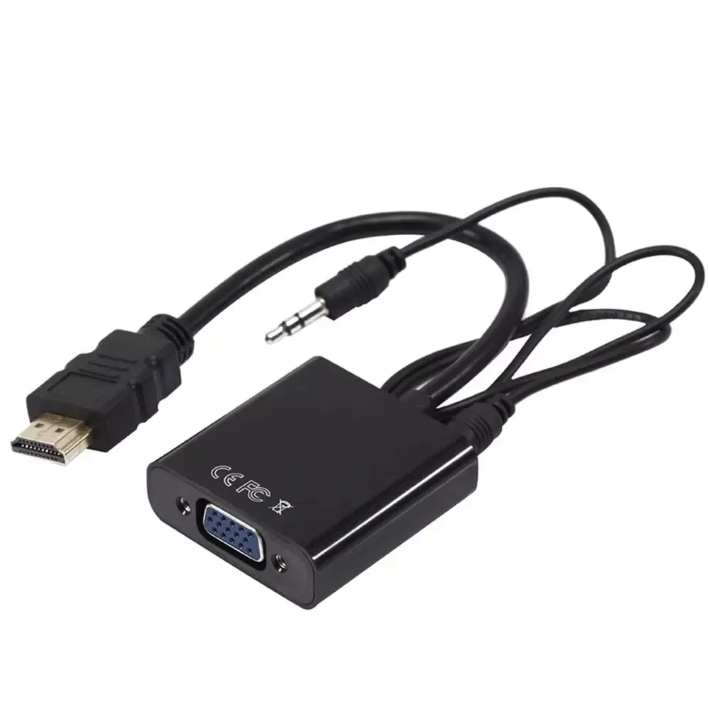 HDMI to VGA Converter with 3.5mm Audio Out - Image 2