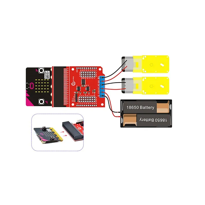 Keyestudio Micro Bit Motor Driver Breakout Shield - Image 2