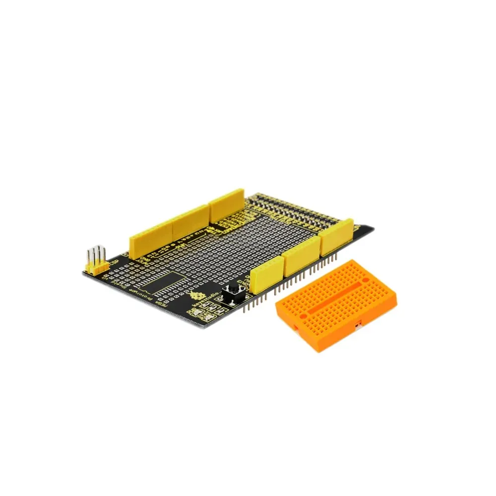 Keyestudio MEGA Protoshield V3 for Arduino + Breadboard - Image 2