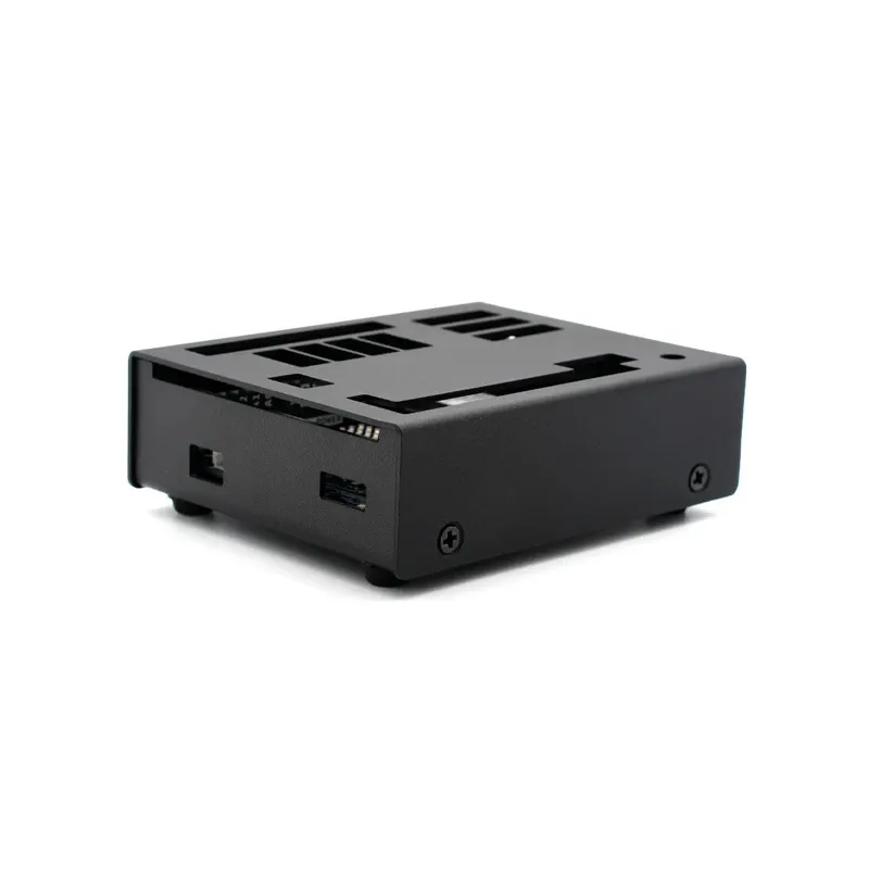 KKSB Cases Arduino Uno Q Black Aluminium Case - Image 2