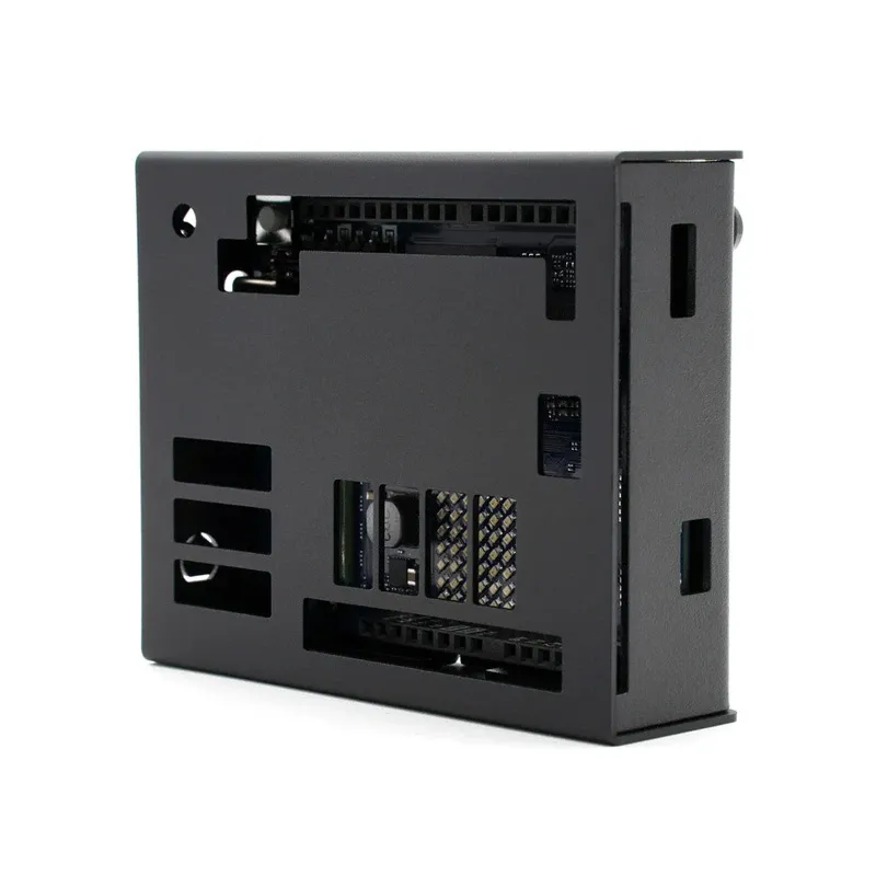 KKSB Cases Arduino Uno Q Black Aluminium Case - Image 4